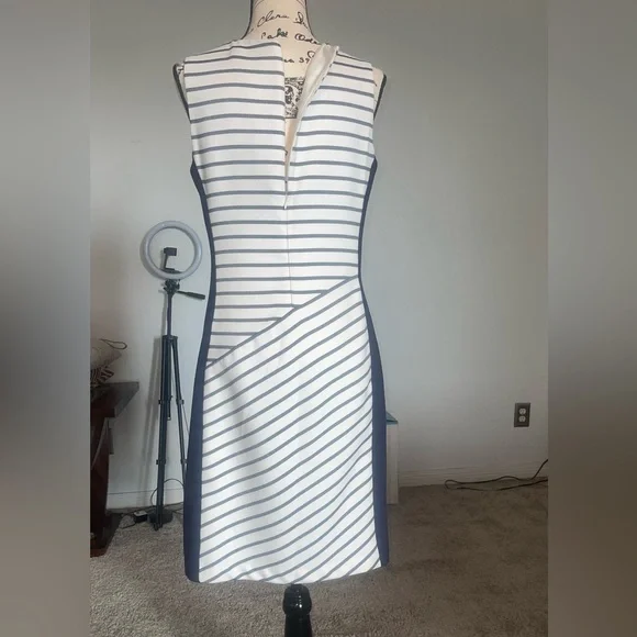 Lauren- Ralph Lauren Navy and White Striped Dress
In a Size 10 - Picture 6 of 11